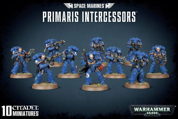 SPACE MARINES PRIMARIS INTERCESSORS